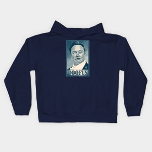 Elon Musk is a Doofus Kids Hoodie